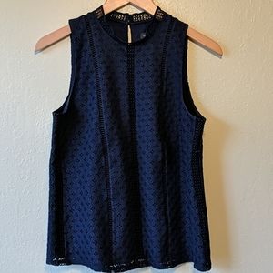 Banana Republic Sleeveless Blouse Size S